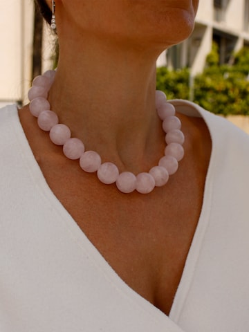 Tiger Treasure Qualität, inspiriert seit 1890 Kette 'Madagaskar' in Pink