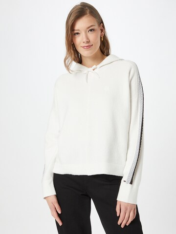 TOMMY HILFIGER Sweater in White: front