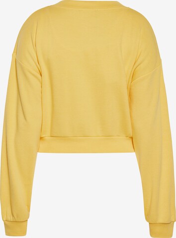 myMo ROCKS Sweatshirt i gul