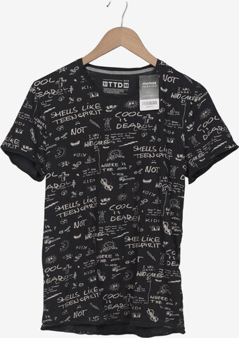 TOM TAILOR DENIM T-Shirt M in Schwarz: Vorderseite
