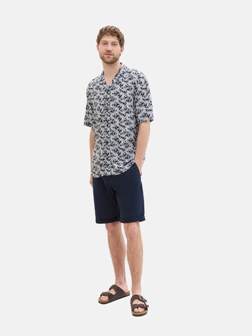 TOM TAILOR Regular fit Overhemd in Blauw