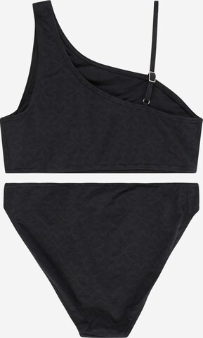 Abercrombie & FitchBustier Bikini - crna boja