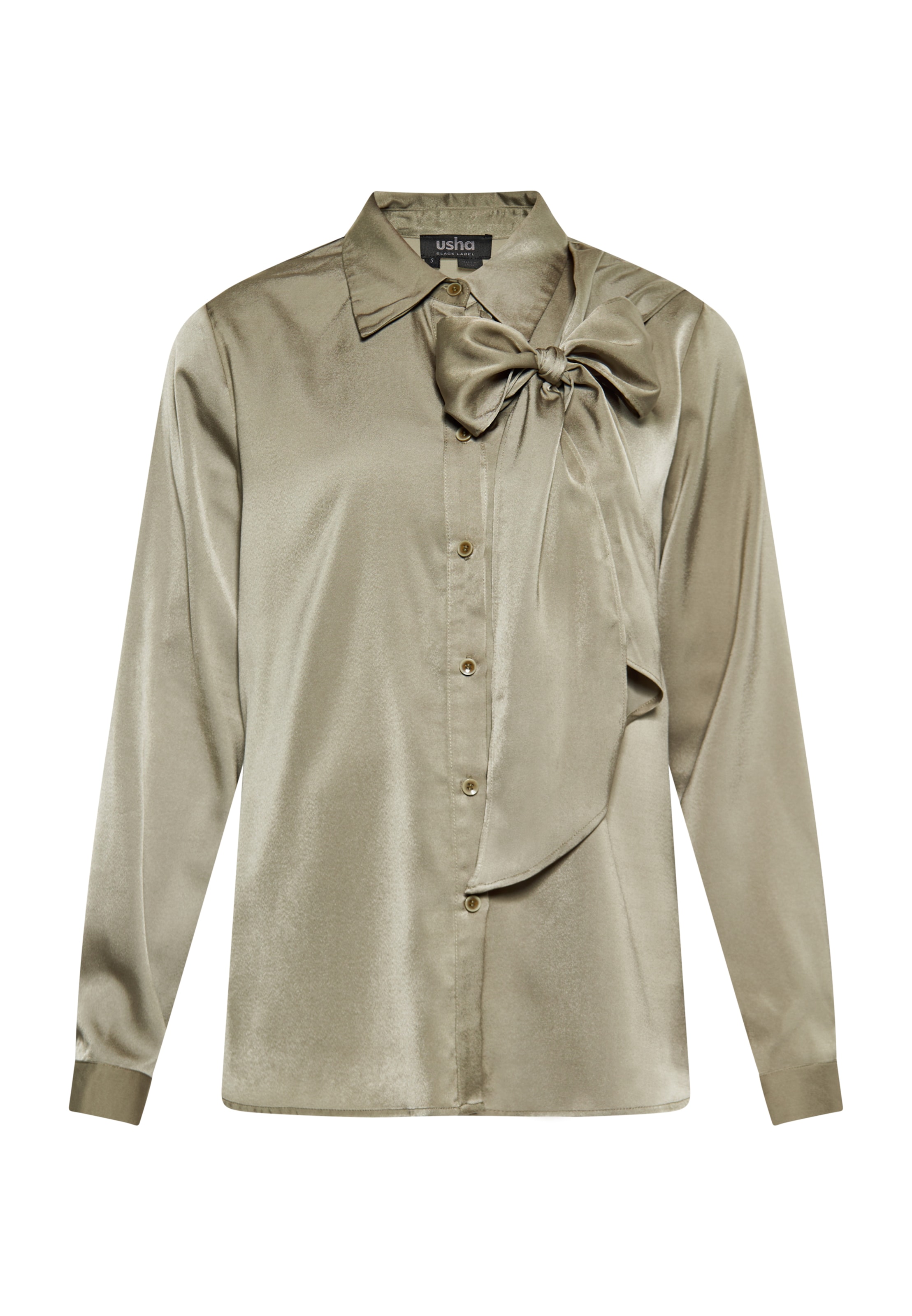 usha BLACK LABEL Blúzka - Zelená: predná strana