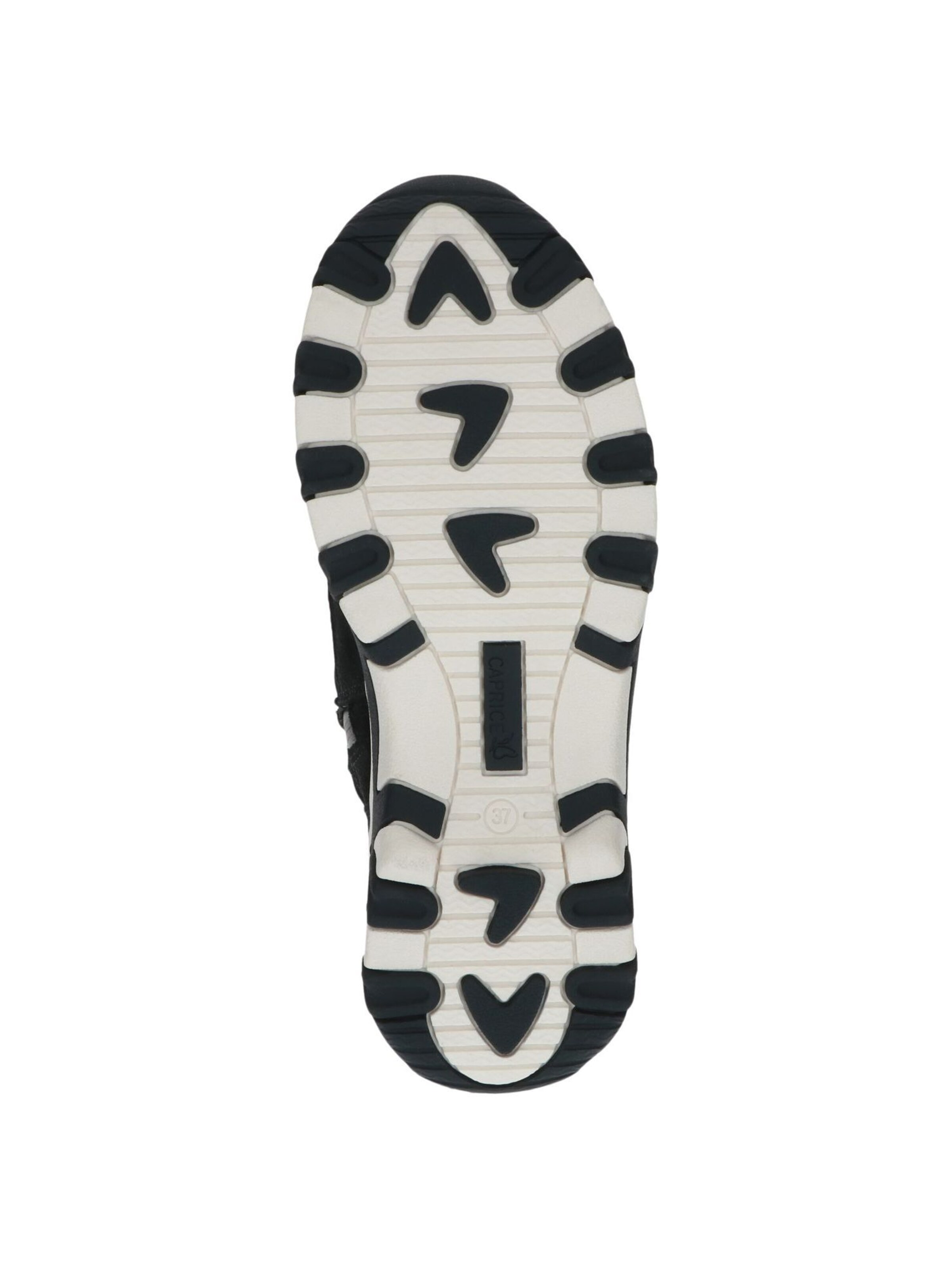 CAPRICE Schnürstiefelette in Schwarz