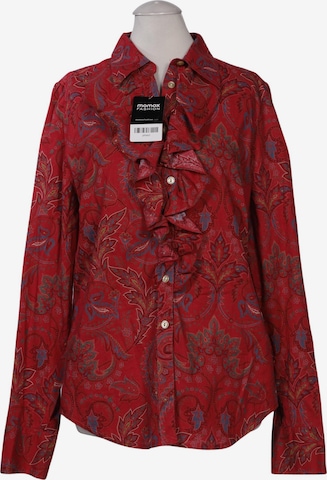 Lauren Ralph Lauren Bluse M in Rot: Vorderseite