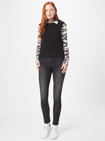 DENHAM Skinny Jeans 'Needle Emyb' in Schwarz