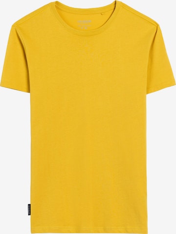 Ombre Shirt 'OM-TSBS-0146' in Gelb: Vorderseite