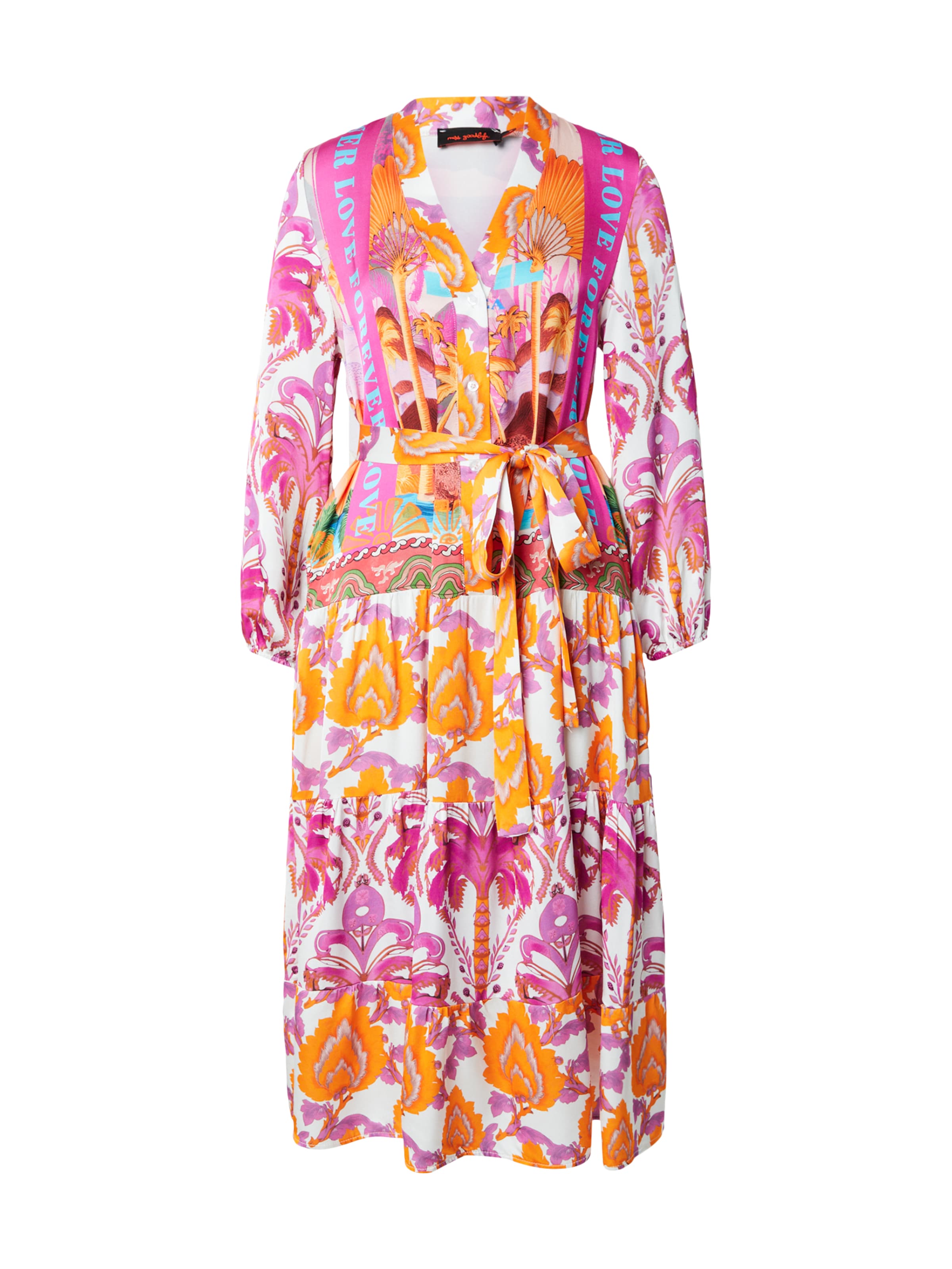 miss goodlife Φόρεμα 'Violet Sea' σε ροζ: μπροστά