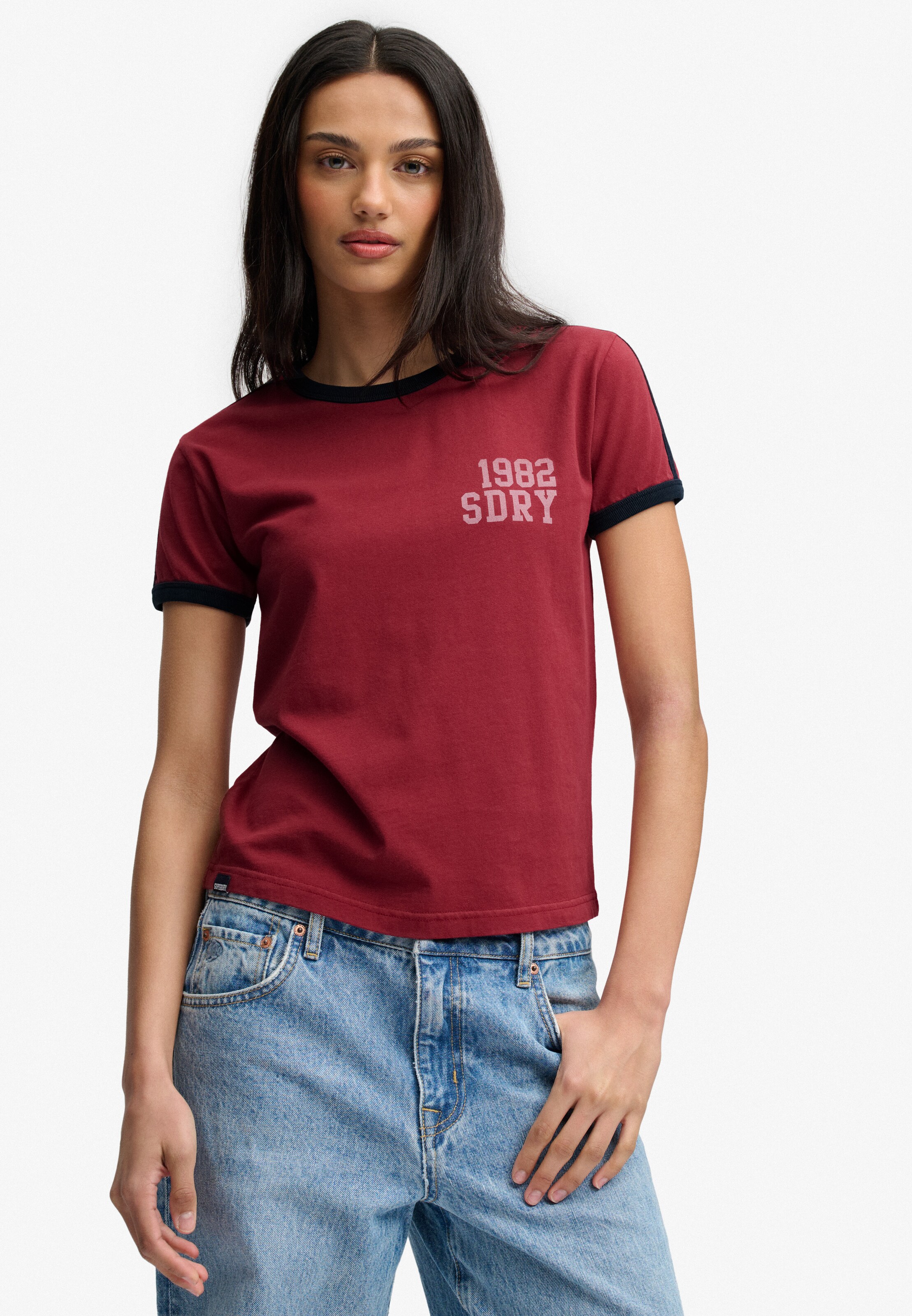 Superdry & Co T-Shirt in Rot: Vorderseite