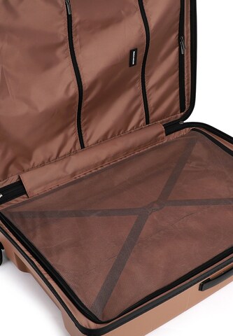 Trolley 'E&N Travelbestie Werner' di Emily & Noah in marrone