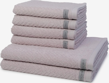 ROSS Towel 'Smart' in Grey: front