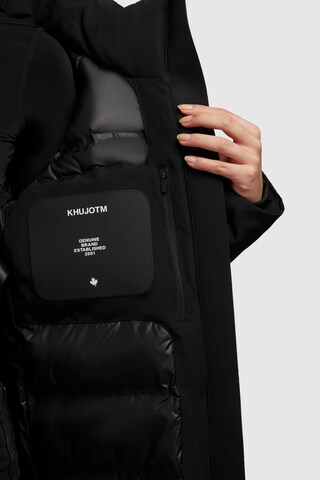 khujo Winter Coat 'Lofi2' in Black