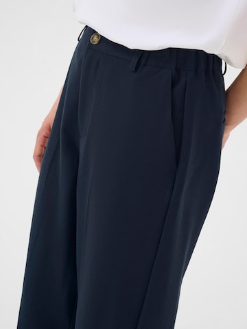 Effilé Pantalon à plis 'KAHeather' Kaffe en bleu