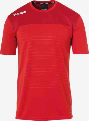 KEMPA Performance Shirt in Red: front