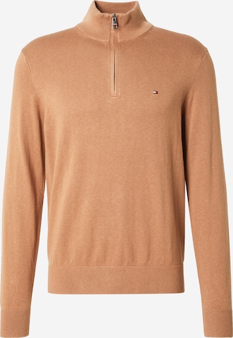 TOMMY HILFIGER Pullover in Grün: Vorderseite