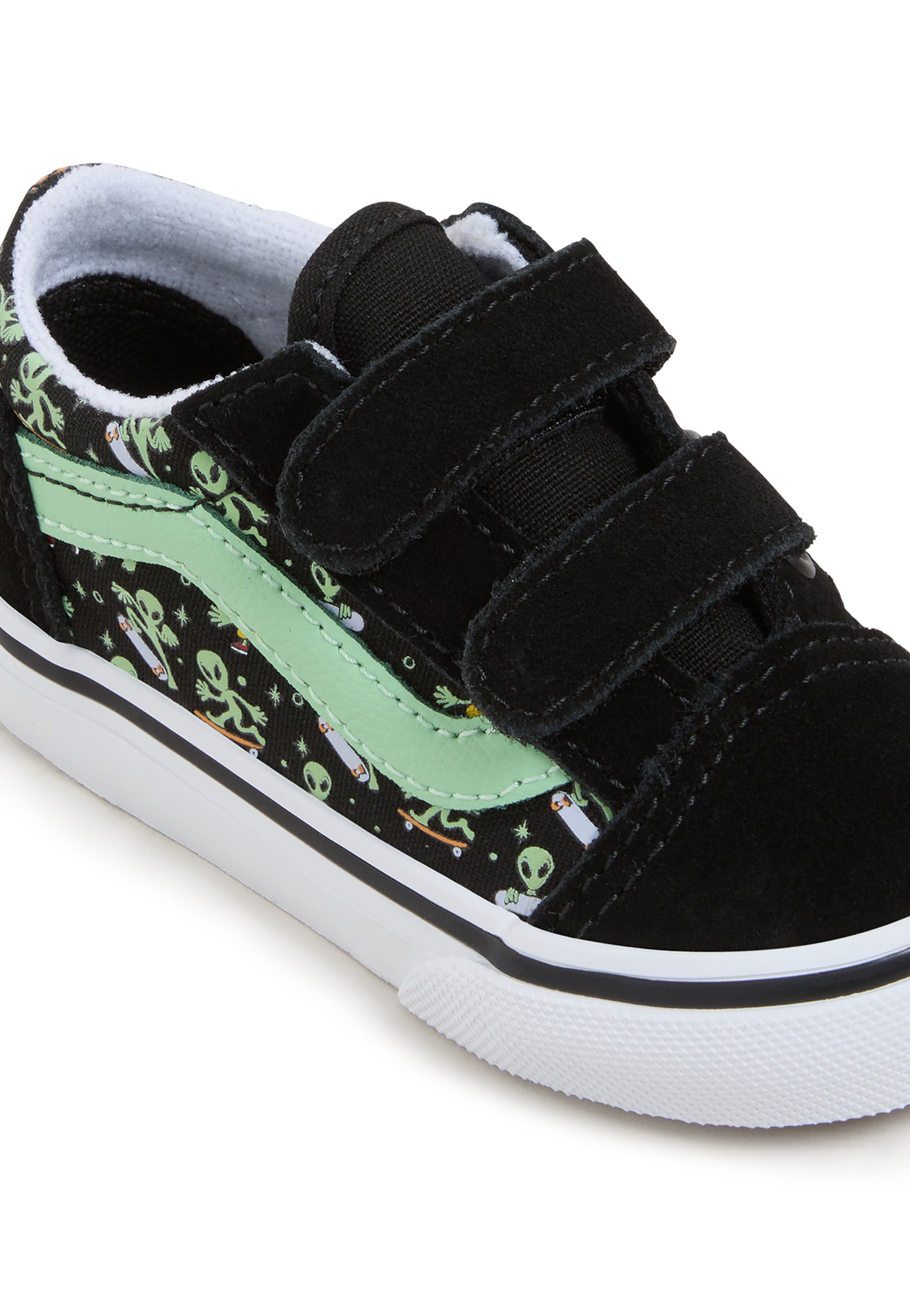 VANS Sneakers 'Old Skool Hook And Loop' in Black