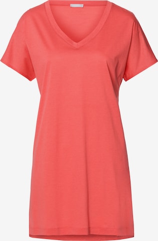 Hanro Nightgown ' Laura ' in Red: front