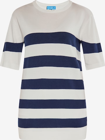 balta SANIKA Megztinis: priekis