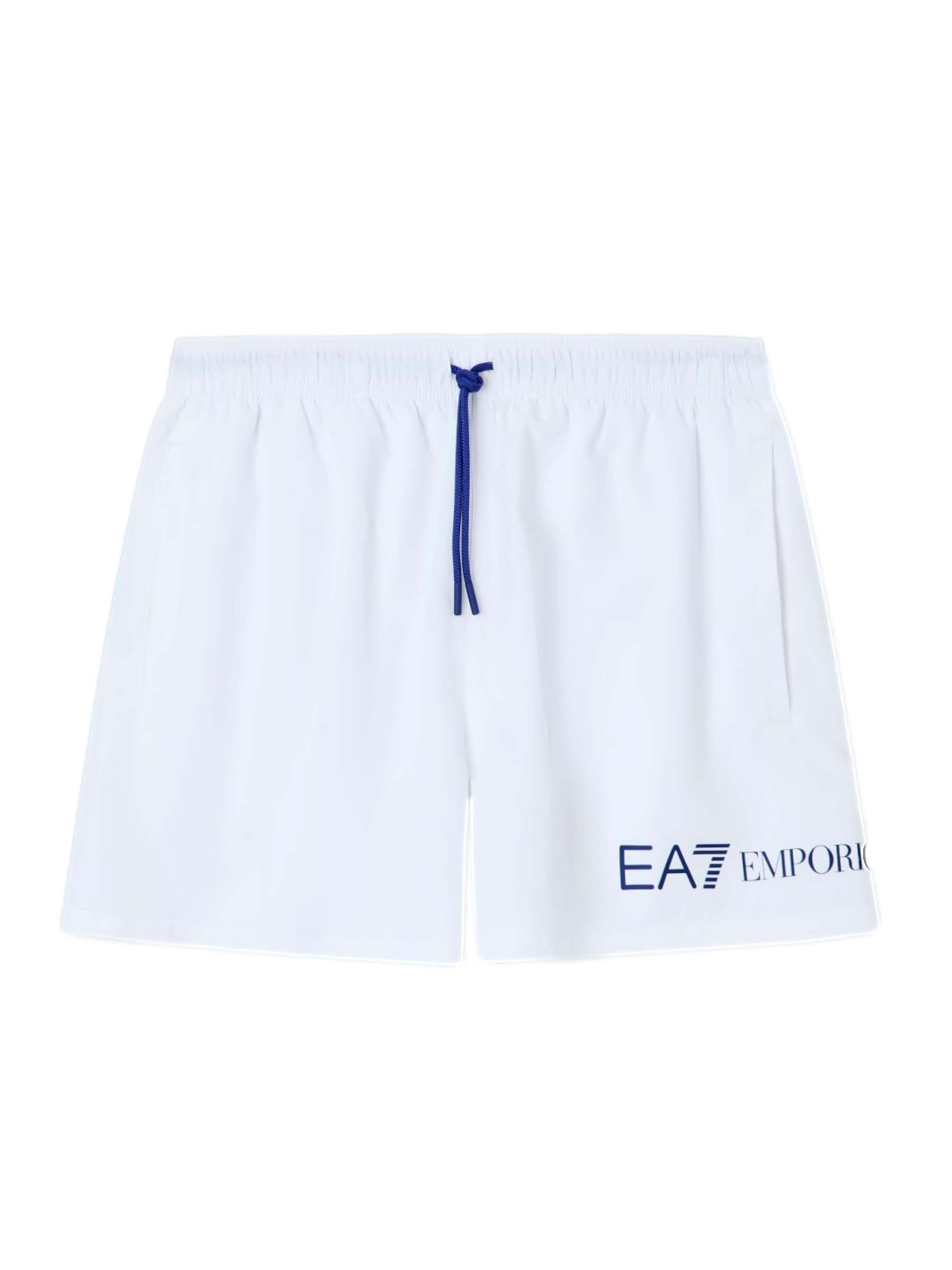 EA7 Emporio Armani Zwemshorts in de kleur Wit, Productweergave