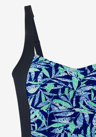 VIVANCE Bralette Shaping Swimsuit in Blue