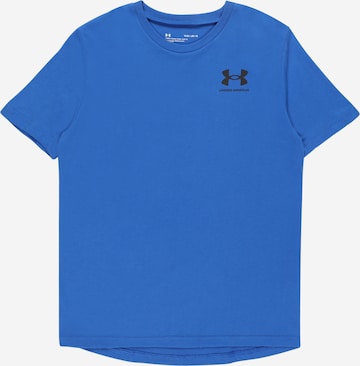 UNDER ARMOUR Funkční tričko – modrá: přední strana