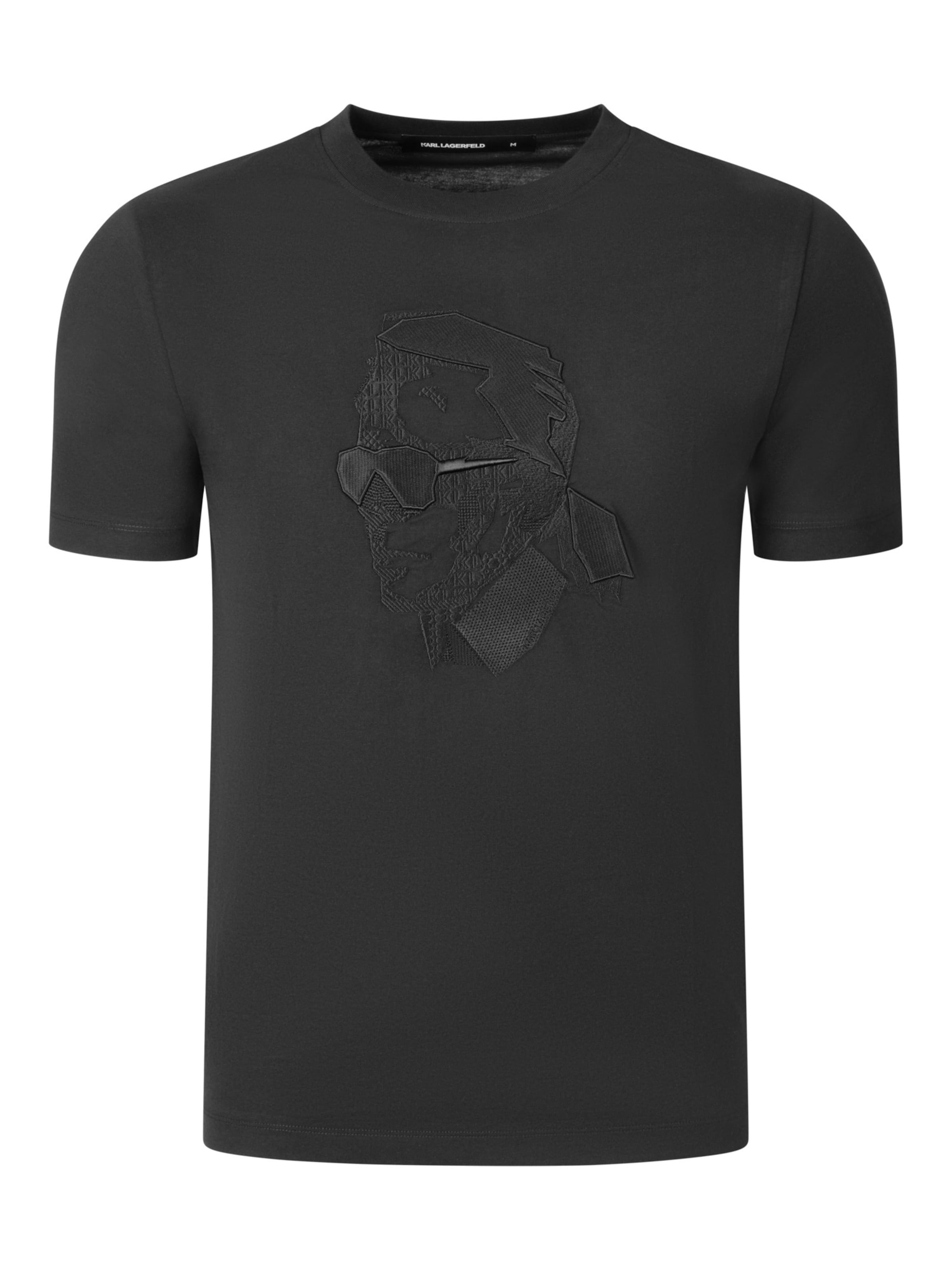 Karl Lagerfeld Shirt in Black: front
