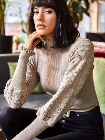 olalook Πουλόβερ σε γκρι: μπροστά