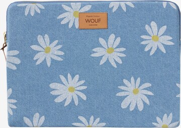 Wouf Laptoptas in Blauw: voorkant