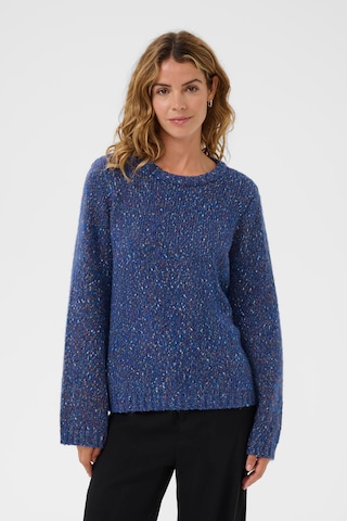 Pull-over 'CRKiara' Cream en bleu : devant