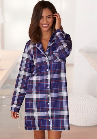 H.I.S Nightgown in Blue: front