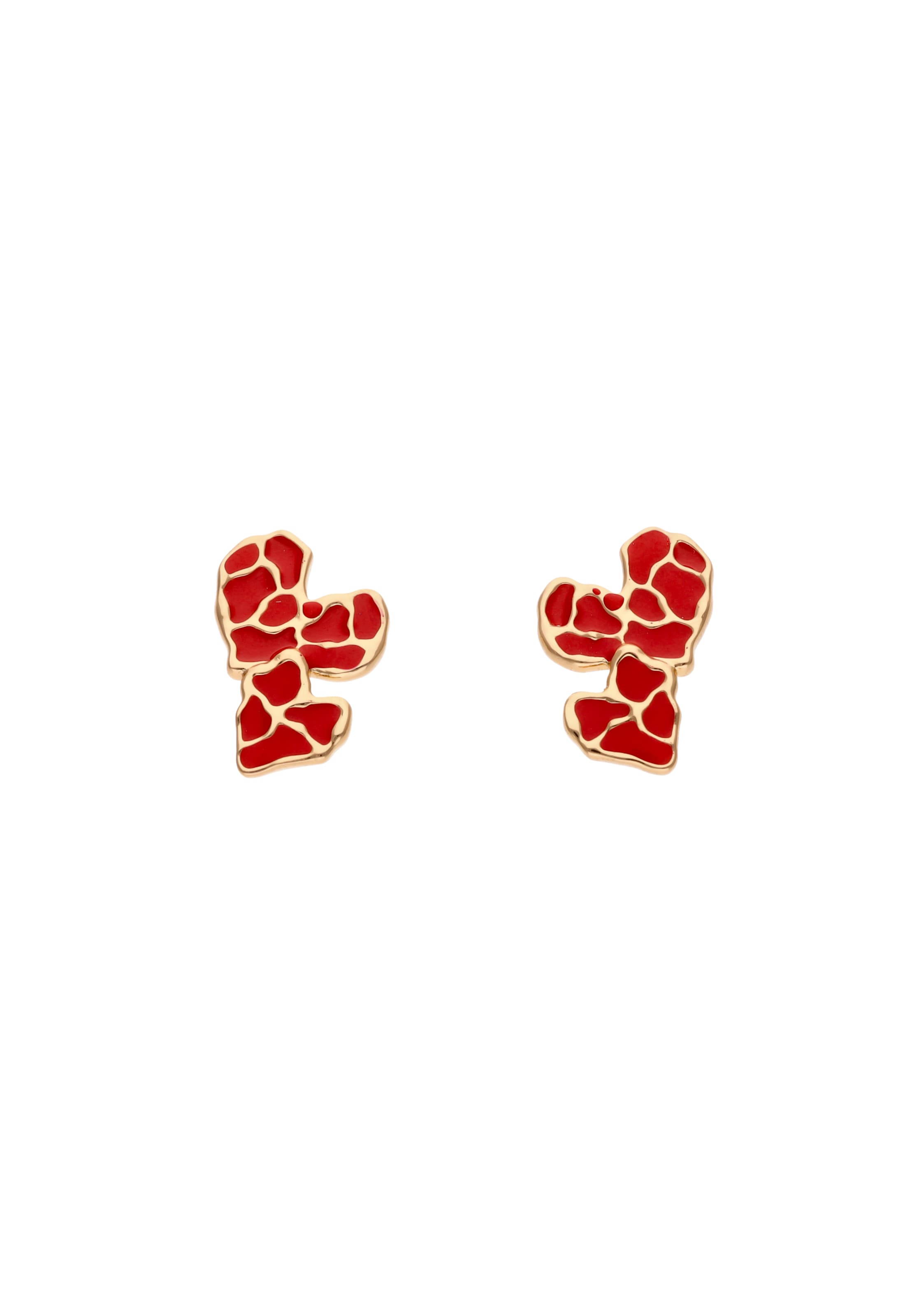 MYMO - Pendientes en rojo: frente