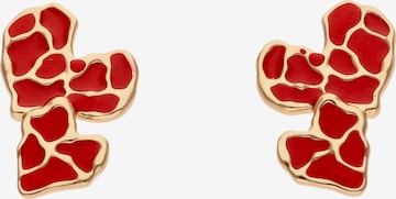 MYMO - Pendientes en rojo: frente