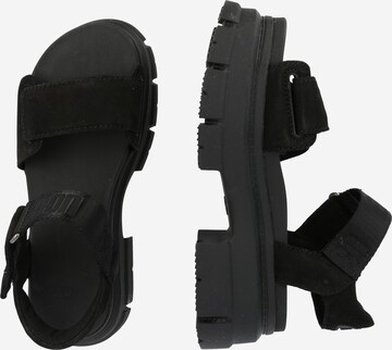 UGG Sandalen met riem 'Ashton' in Zwart