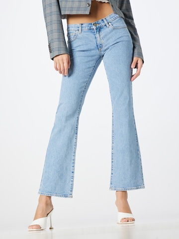 Abrand Bootcut Jeans in Blauw: voorkant