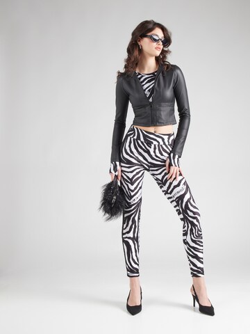 Versace Jeans Couture Скинни Леггинсы в Черный