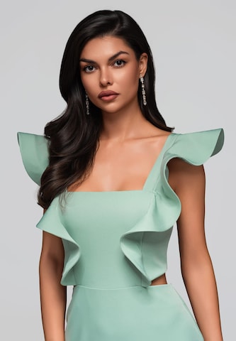 Ombre Evening dress 'Liora' in Green