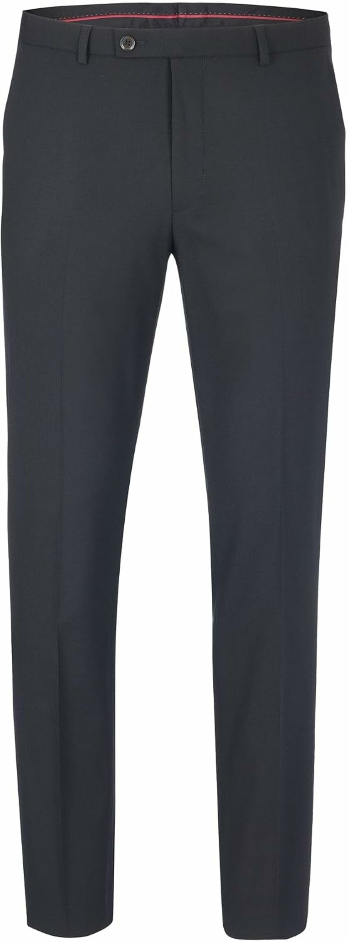 Weis Regular Chino trousers in Black: front