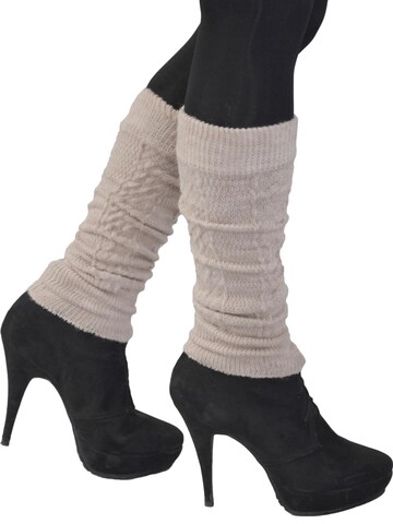 normani Leg Warmers in Beige