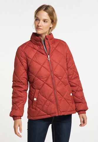 DreiMaster Maritim Between-Season Jacket in Red: front