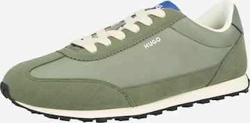 HUGO Sneaker low 'Jared' i grøn: forside