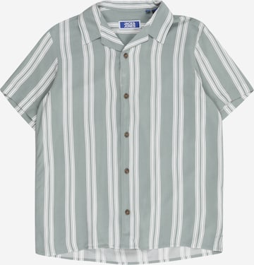 žalia Jack & Jones Junior Standartinis modelis Marškiniai 'JJEJEFF': priekis