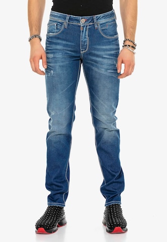 CIPO & BAXX Jeans 'Raid' in Blau: front