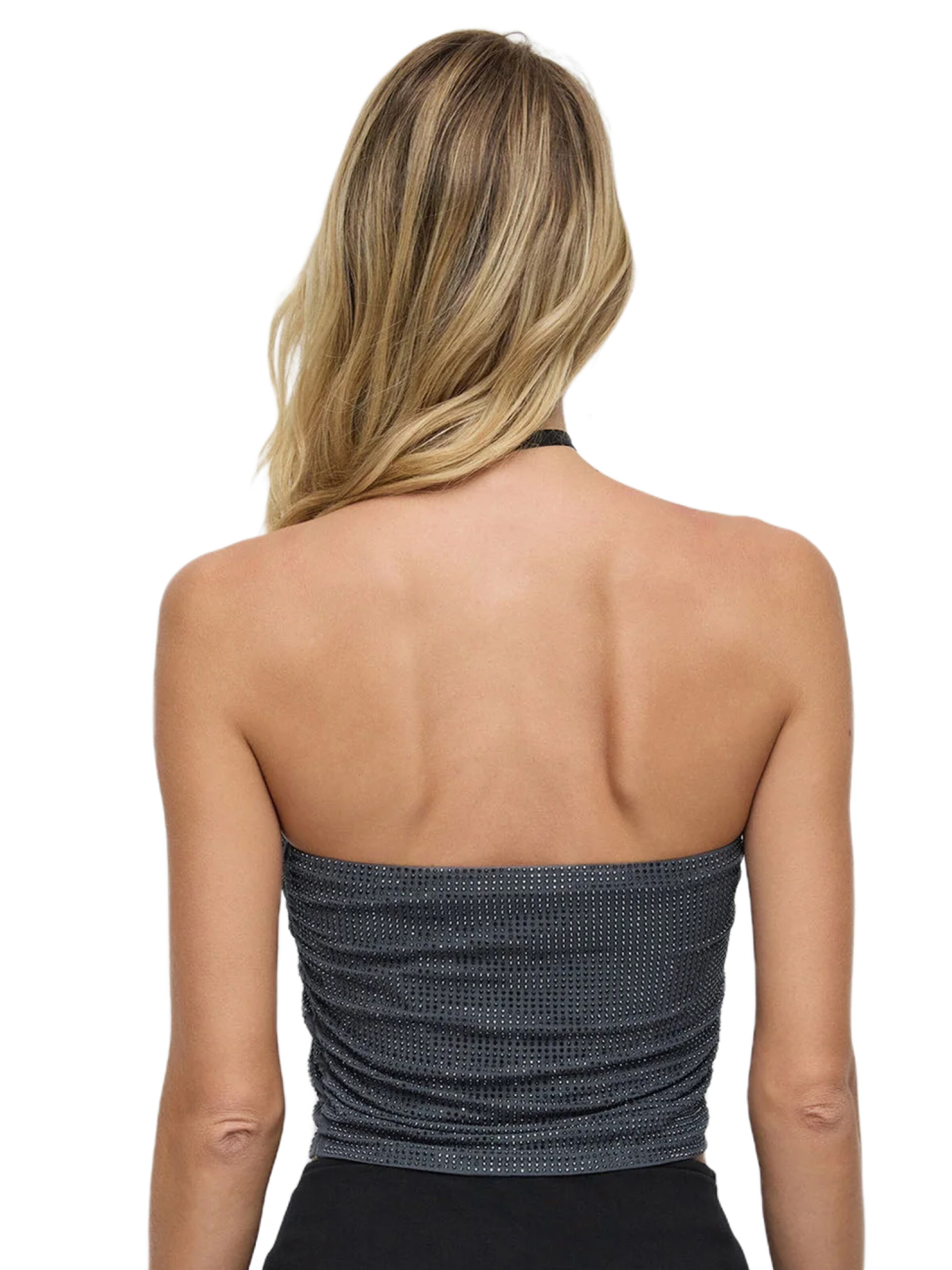 No Matter What Top in Grey