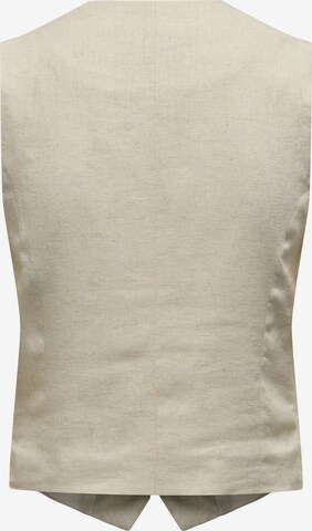 Gilet de costume JDY en beige