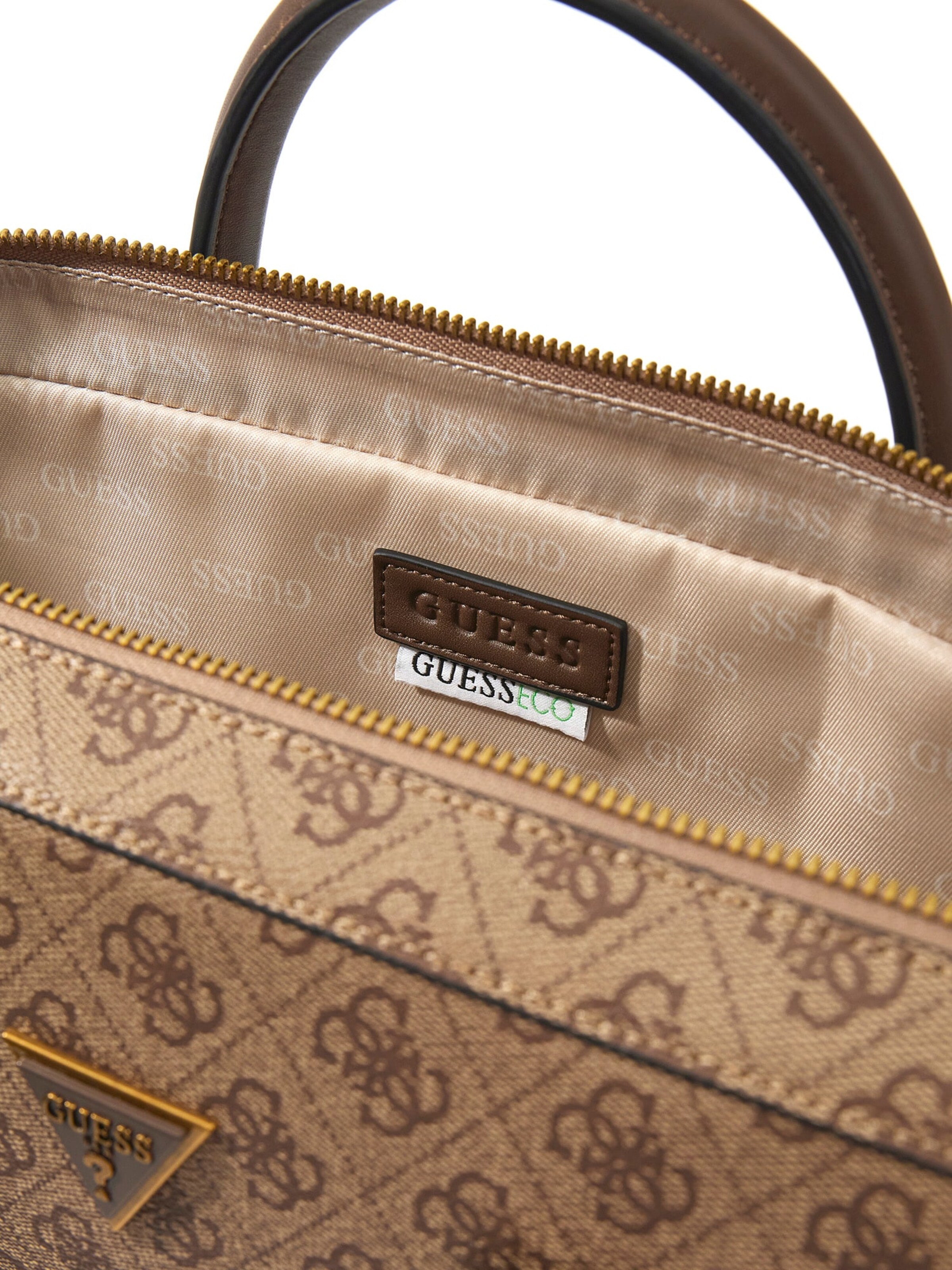 GUESS Портфель 'Milano' в Бежевый