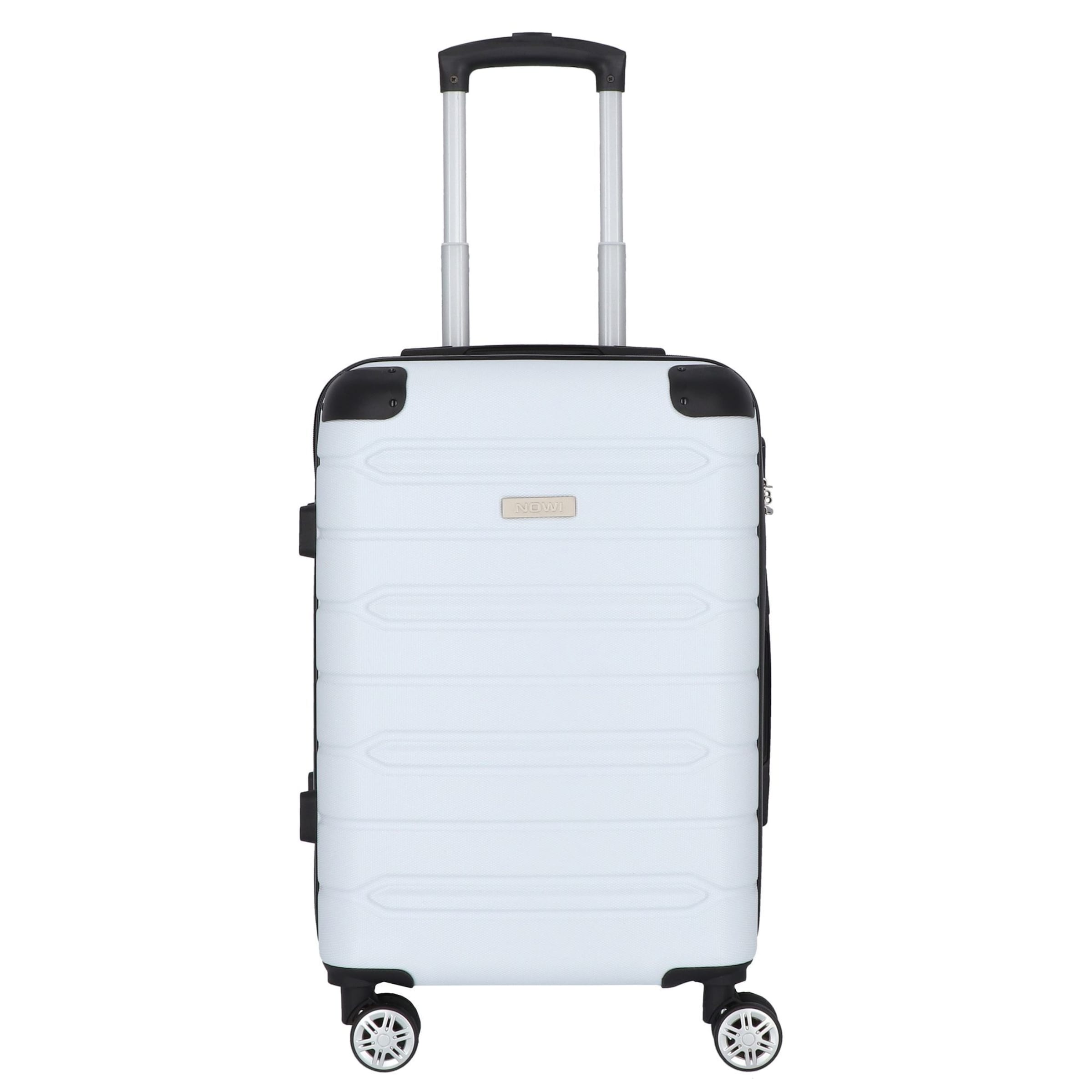 Nowi Trolley 'Rhodos' in Weiß: Vorderseite