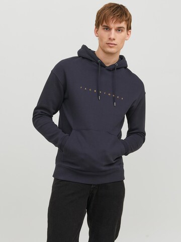 JACK & JONES Sweatshirt 'Star' i blå