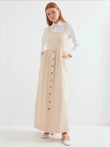 Bigdart Kleid 'Maxi' in Beige: Vorderseite