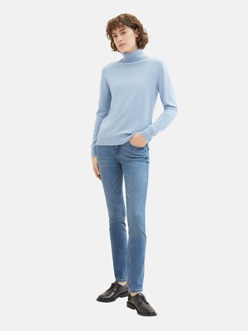 Coupe slim Jean 'Alexa' TOM TAILOR en bleu