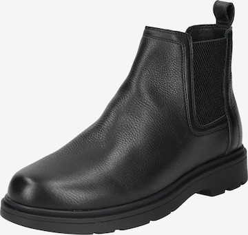 Bottes GEOX en noir : devant